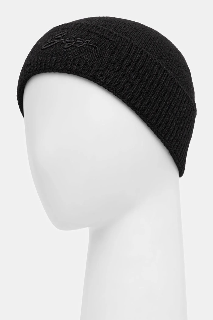 Čepice BOSS Landrenia_hat 50558673 černá AW25