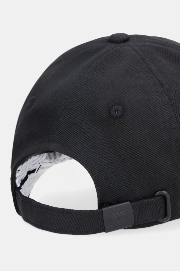 Accesorii Tommy Hilfiger șapcă pentru femei, din bumbac AW0AW17781 negru