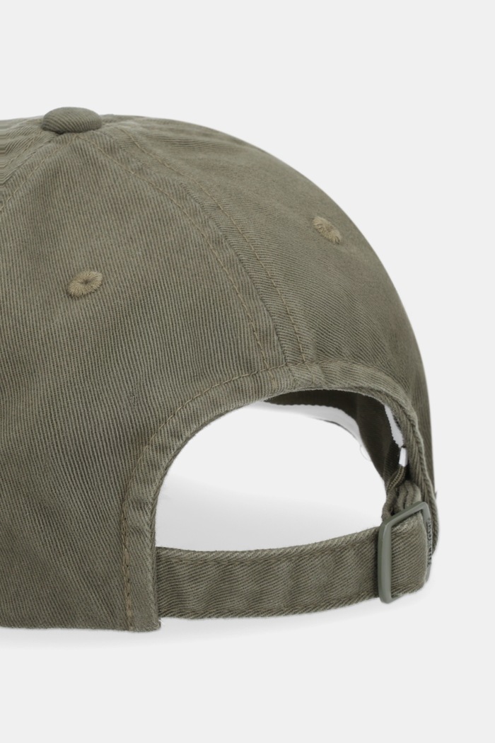 Akcesoria Tommy Hilfiger czapka z daszkiem bawełniana AW0AW17987 zielony