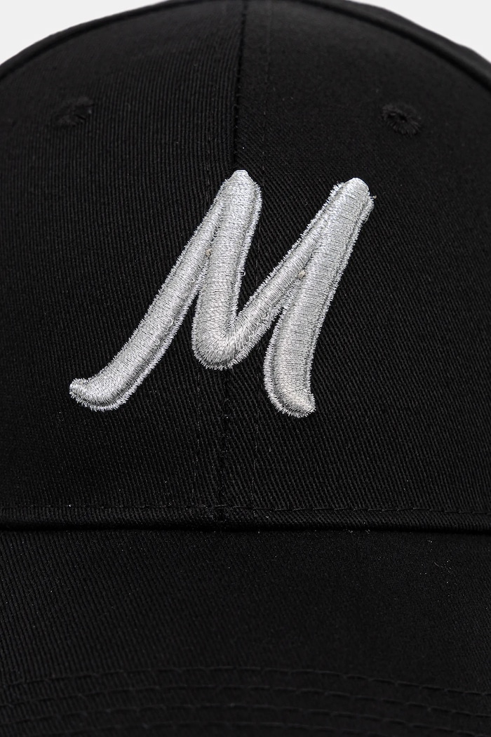 Bavlněná baseballová čepice Morgan 5CASSIS černá AW25