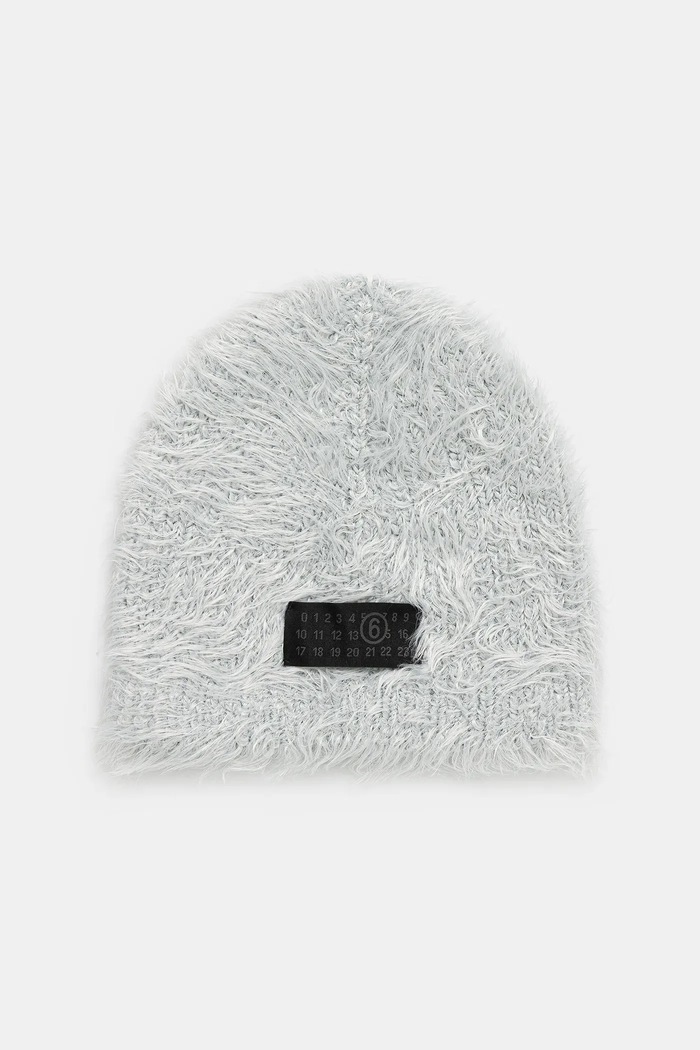 Čiapka MM6 Maison Margiela hrubá sivá S62TB0007.M13189.856
