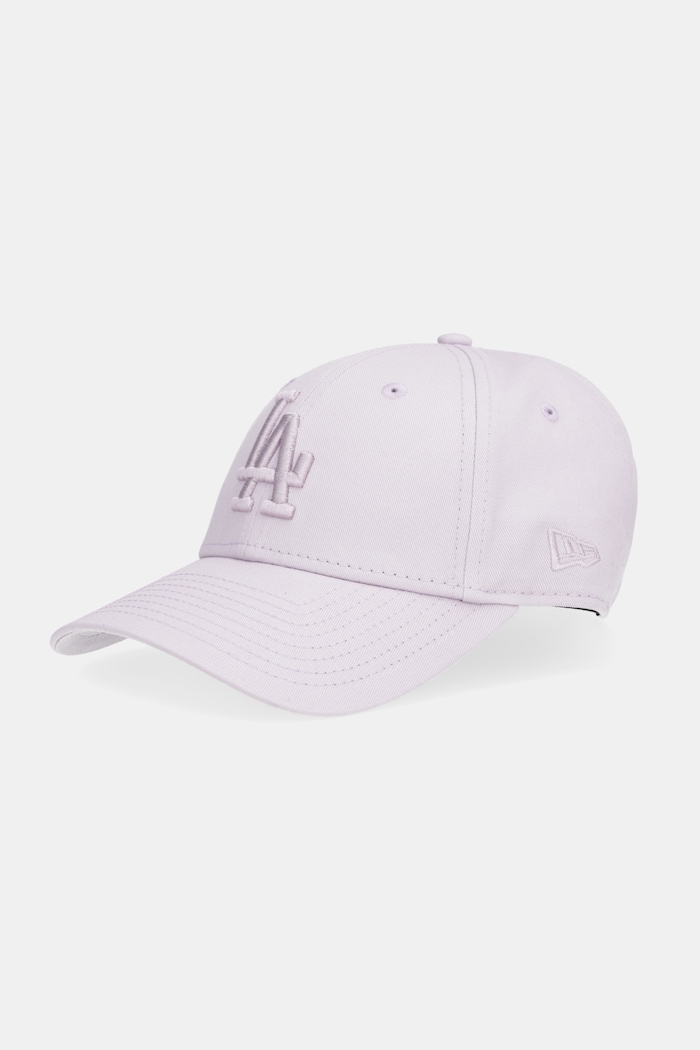 New Era czapka z daszkiem bawełniana bawełna fioletowy 60691390