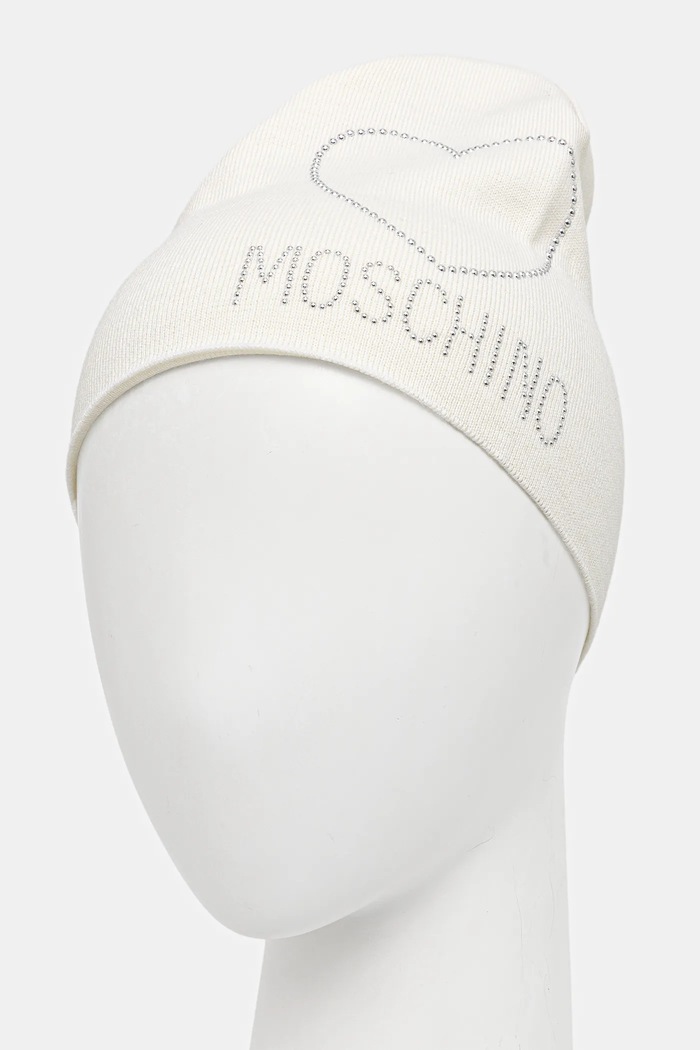 Kiegészítők Moschino gyapjú sapka M3332.65451 bézs