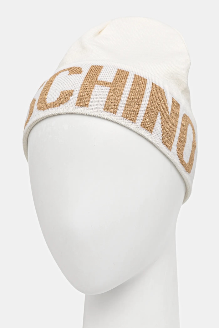 Doplnky Vlnená čiapka Moschino M3349.65457 béžová