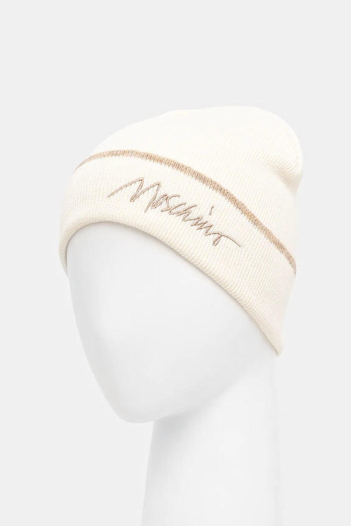 Doplnky Vlnená čiapka Moschino M3352.65461 béžová