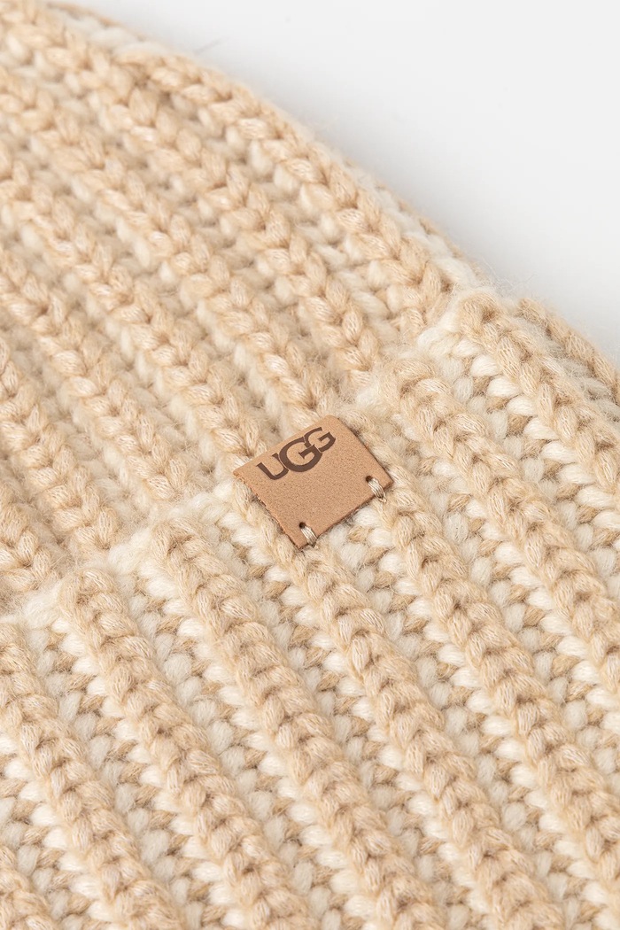 Čiapka a palčiaky z vlnenej zmesi UGG CHUNKY 103605