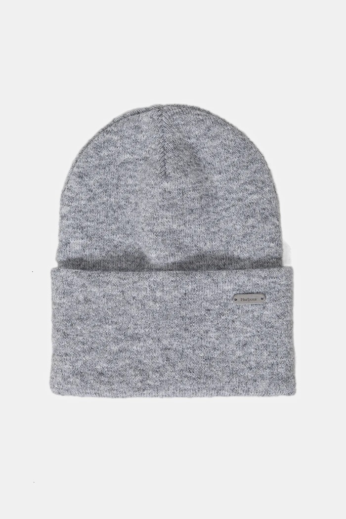 Čiapka a šál Barbour LGS0097 sivá AW25