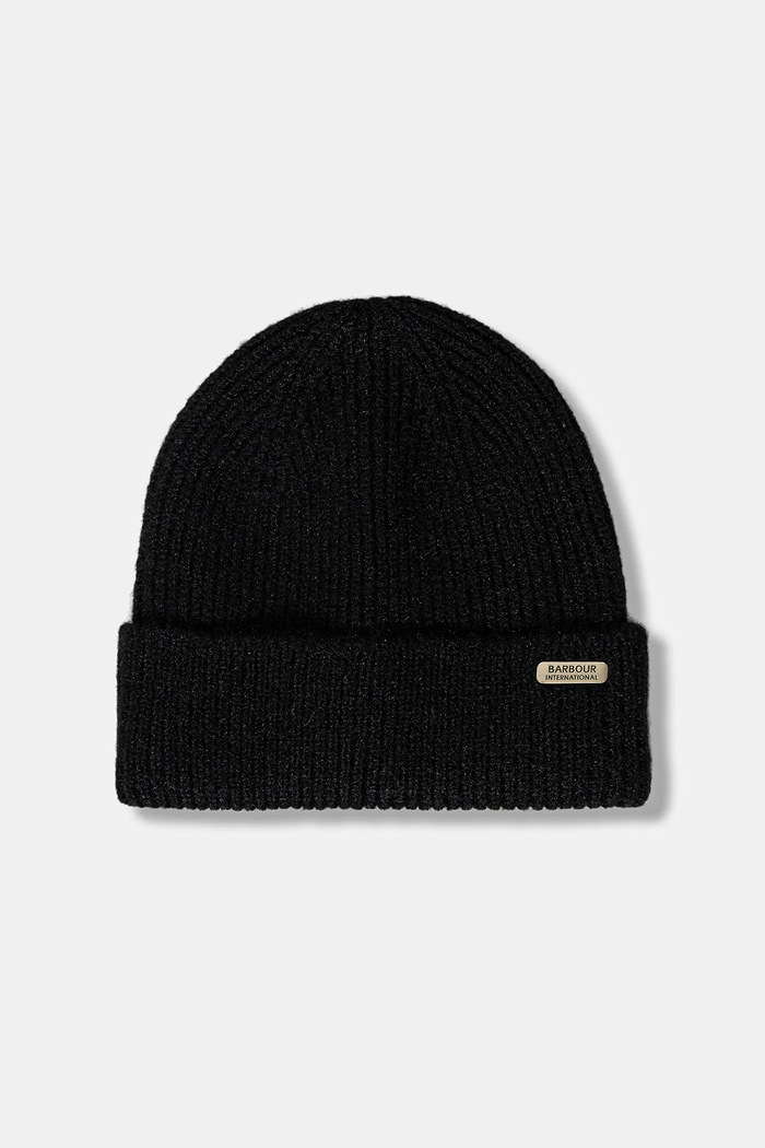 Čepice a šála Barbour LGS0099 černá AW25