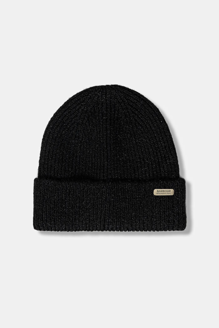 Čepice a šála Barbour LGS0099 černá AW25