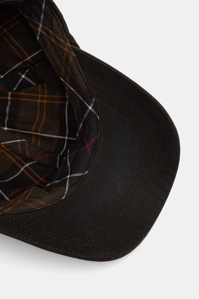 Кепка жіноча бавовняна Barbour LHA0477 зелений