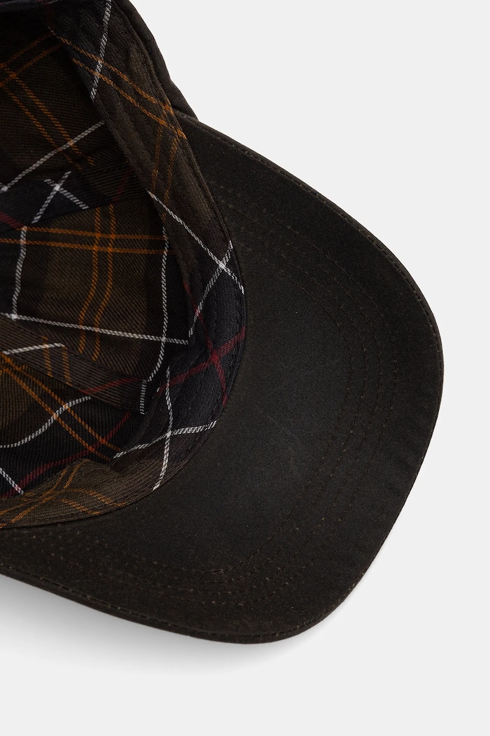 Кепка жіноча бавовняна Barbour LHA0477 зелений