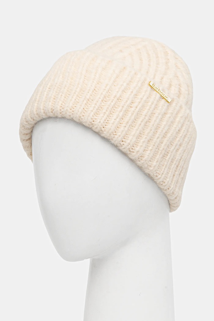 Čiapka Barbour Meryl Beanie LHA0609 béžová AW25