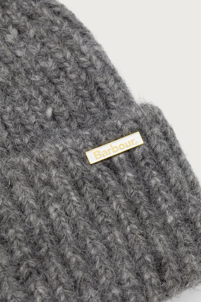 Barbour Czapka damska Meryl Beanie LHA0609 szary AW25