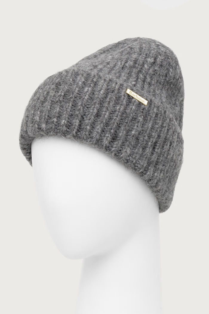 Akcesoria Barbour Czapka damska Meryl Beanie LHA0609 szary