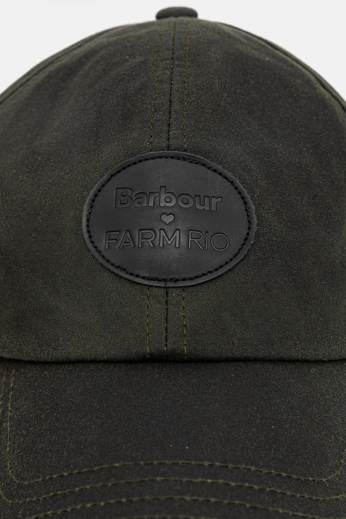 Accesorii Barbour șapcă x Farm Rio LHA0596 verde