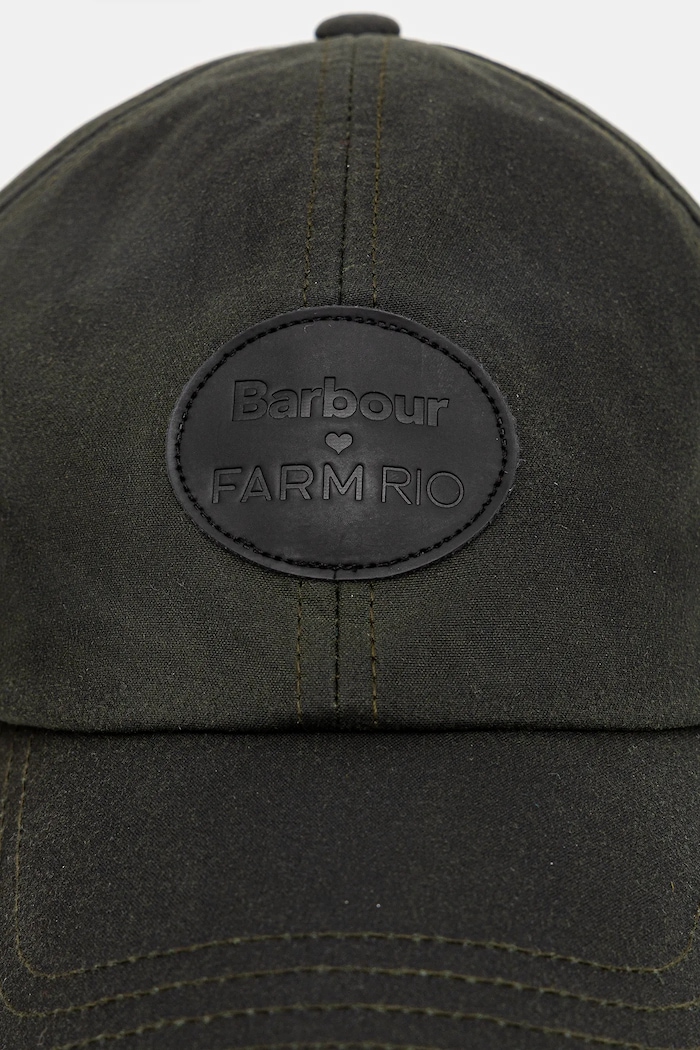 Accesorii Barbour șapcă x Farm Rio LHA0596 verde