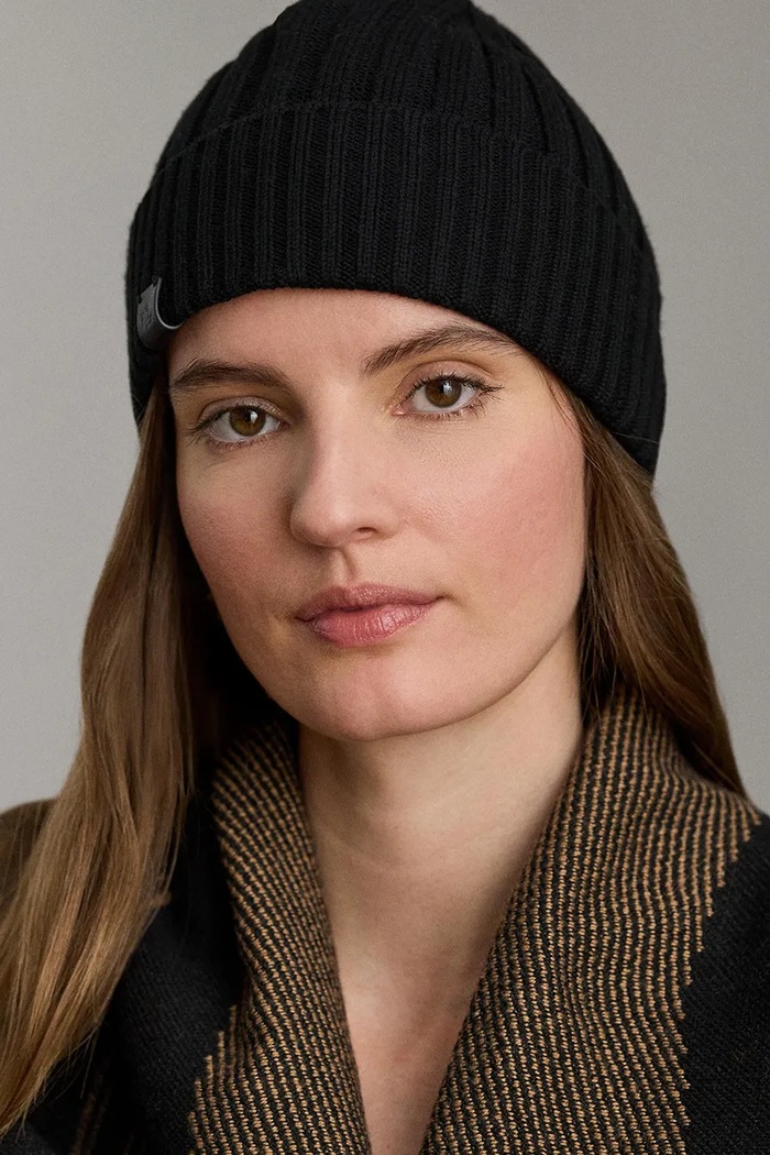 Doplnky Čiapka s prímesou vlny Lauren Ralph Lauren 454P04462 čierna