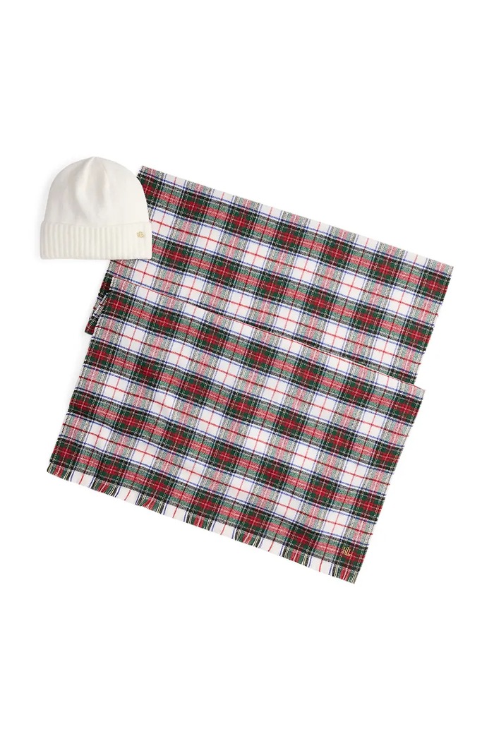 Komplet Lauren Ralph Lauren Vzorčasti bež 454P04493