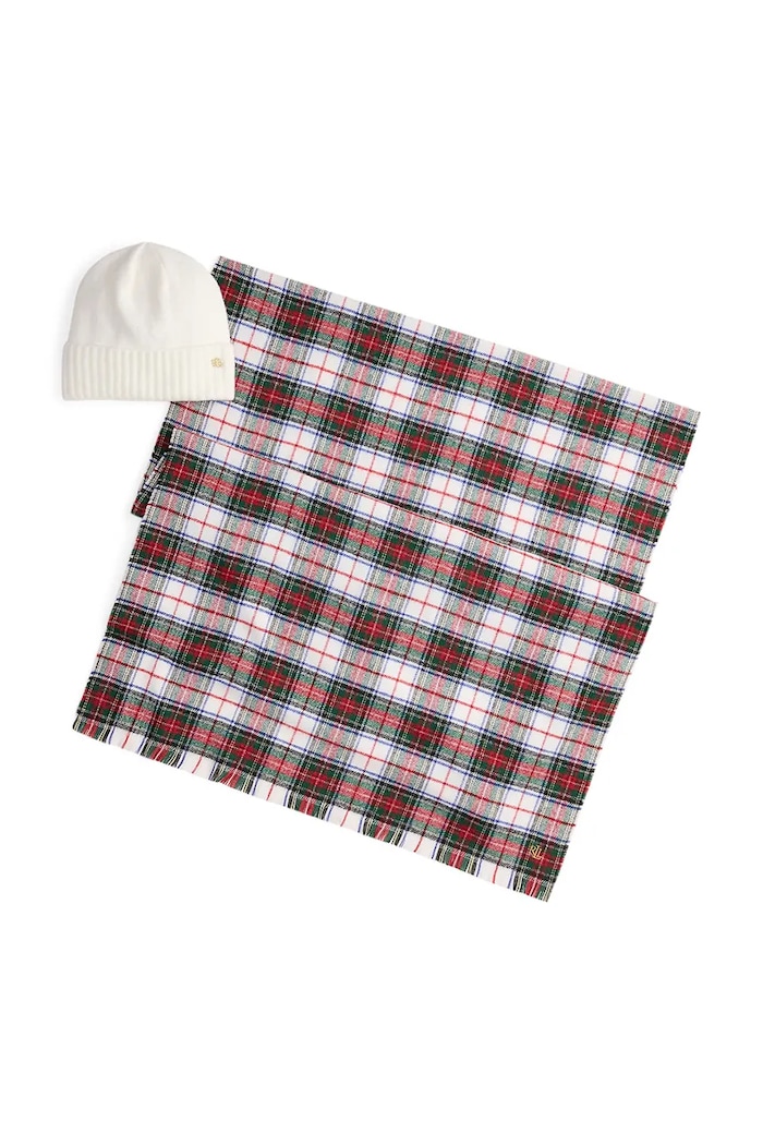 Komplet Lauren Ralph Lauren Vzorčasti bež 454P04493