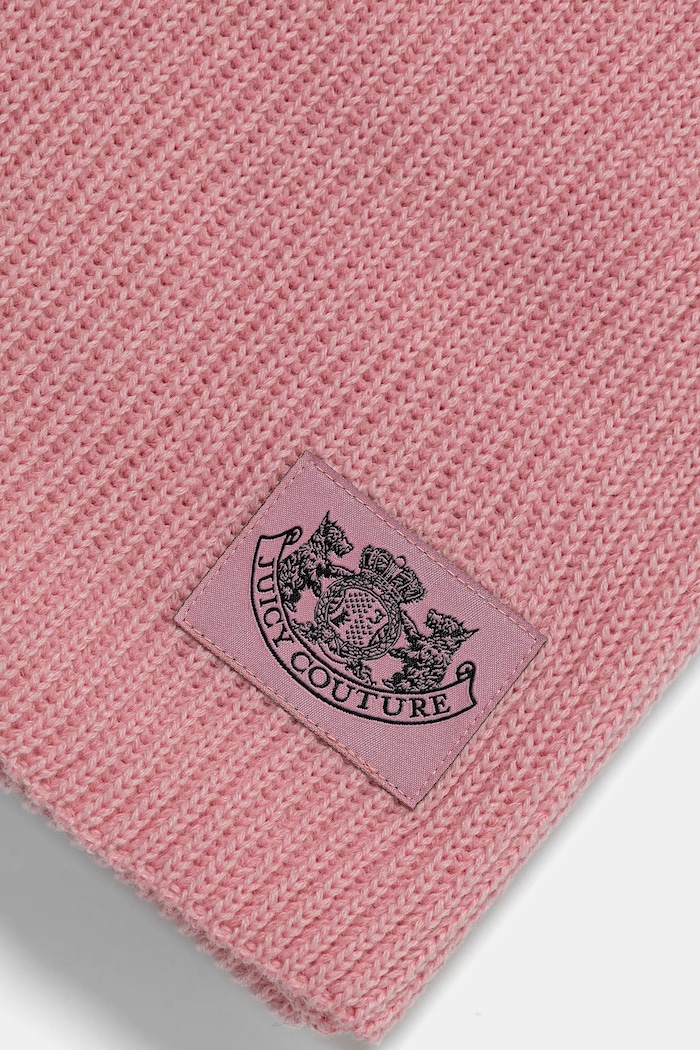 Juicy Couture gyapjú sapka és sál rózsaszín JCAWH225715