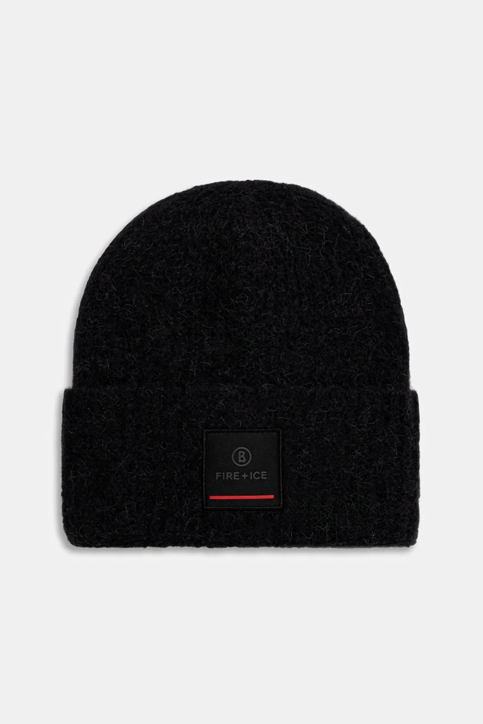Levi's pălărie din amestec de lână TUANA imprimeu negru 94569302