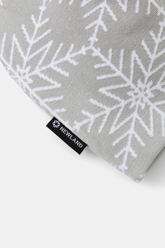 Doplnky Čiapka Newland DOUBLE BEANIE N54647.143 sivá