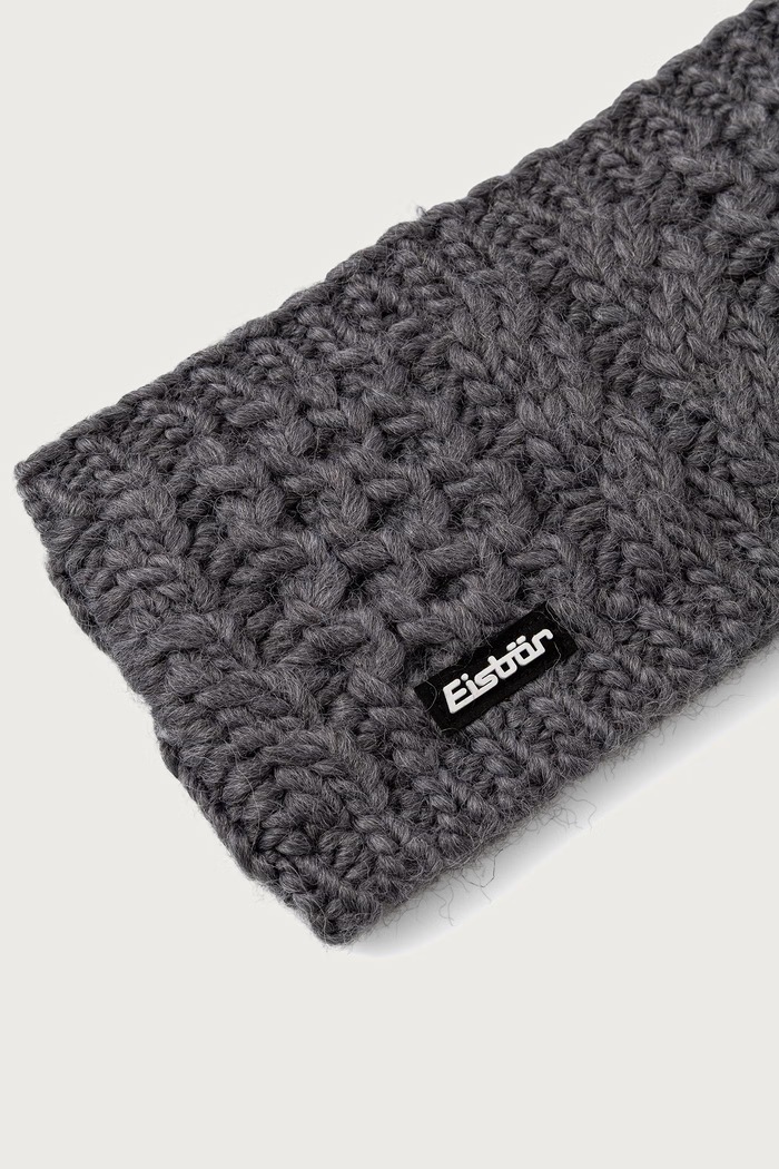 Eisbar Opaska na głowę damska z wełną Afra STB E85024 szary AW25