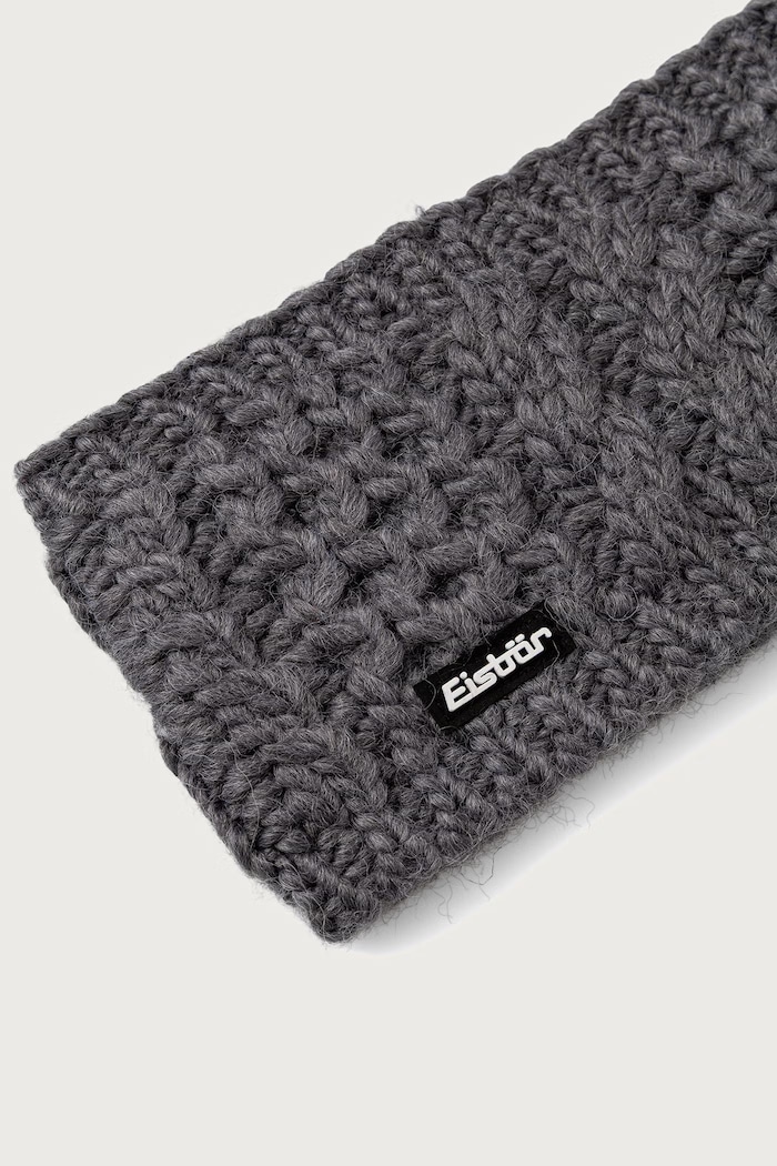 Eisbar Opaska na głowę damska z wełną Afra STB E85024 szary AW25