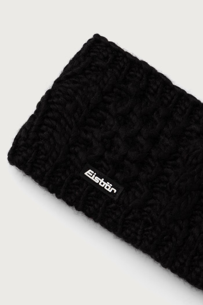 Eisbar Opaska na głowę damska z wełną Afra STB E85024 czarny AW25