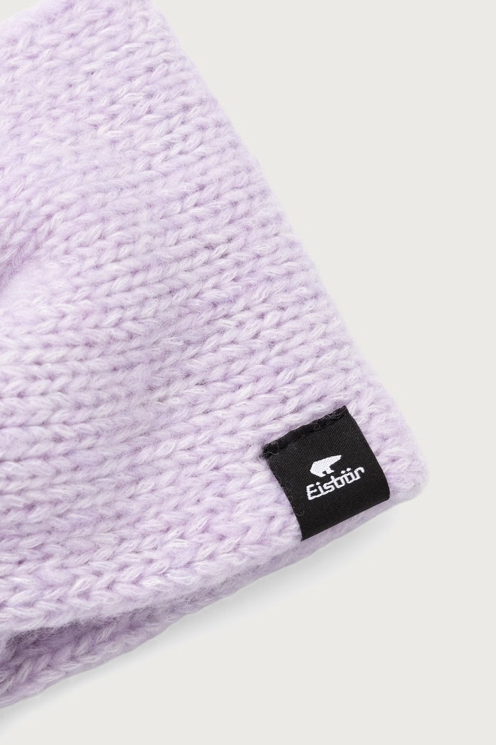 Eisbar Opaska na głowę damska z wełną merino Fenna STB E36150 fioletowy AW25