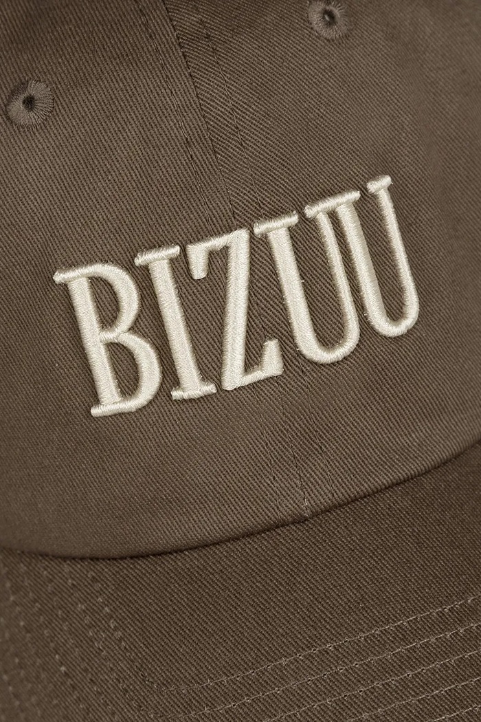Βαμβακερό καπέλο του μπέιζμπολ Bizuu ZANE καφέ ZANE.BRAZOWY