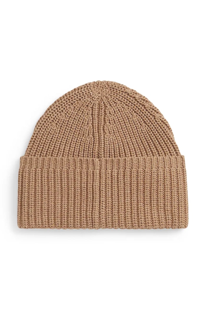 Детска памучна шапка Polo Ralph Lauren 313950725004 кафяв AW25