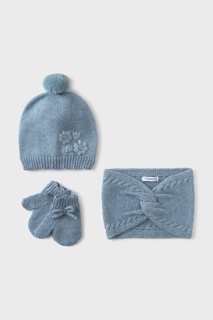 Komplet za bebe Mayoral tirkizna 10019.4A.Baby.9BYA