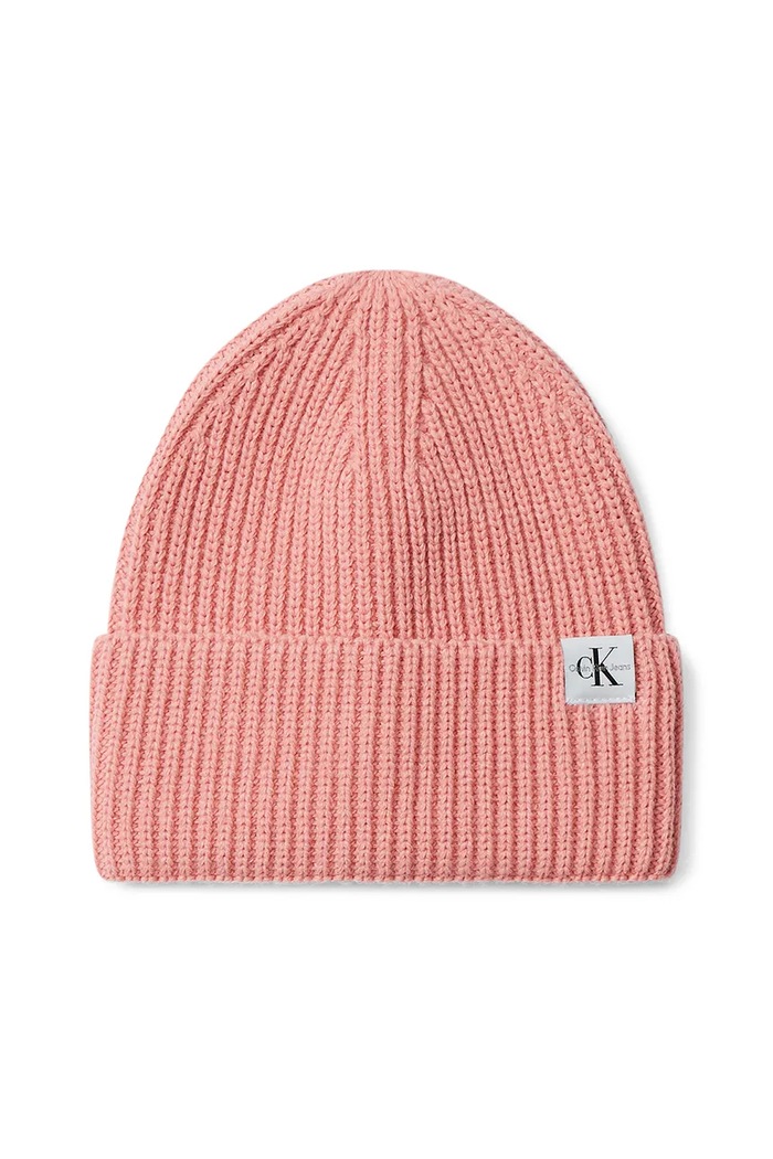 Detská čiapka Calvin Klein Jeans IU0IU00440.9BYA ružová AW25