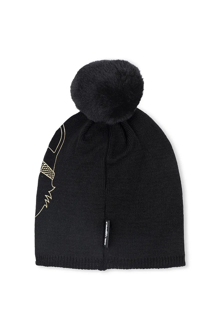 Čiapka Karl Lagerfeld Z31008 čierna AW25