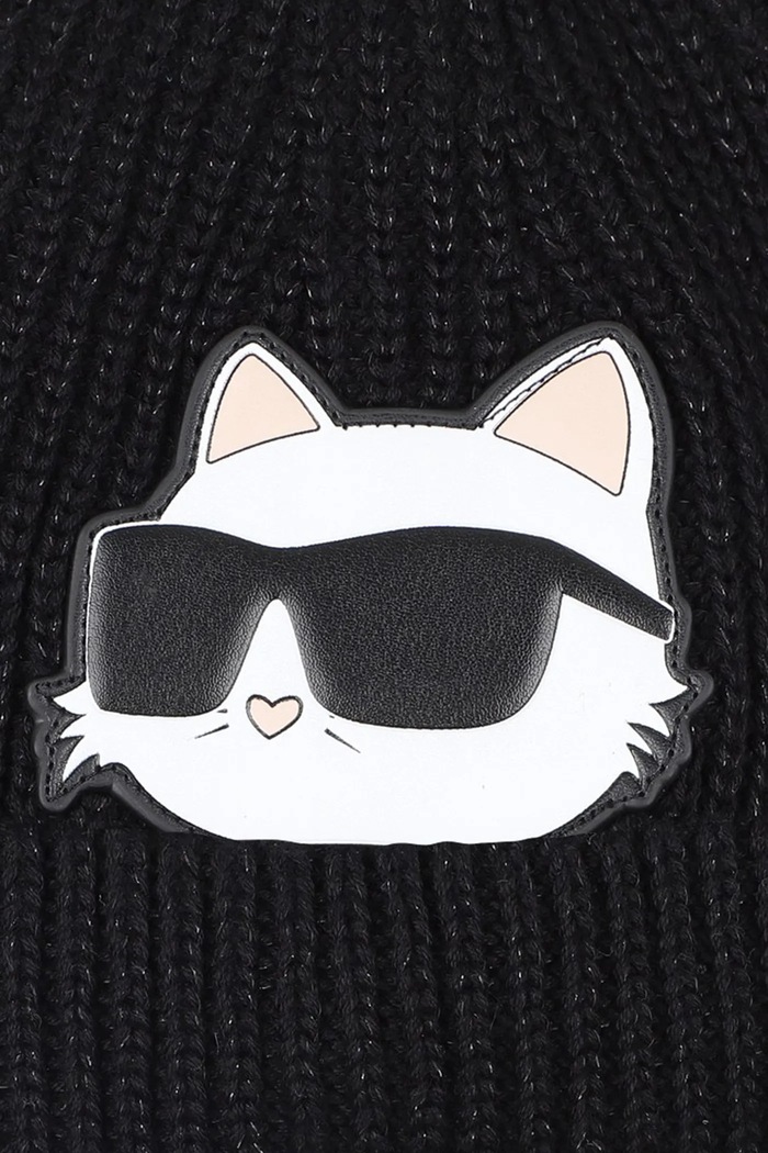 Dětská bavlněná čepice a šála Karl Lagerfeld Z31010.50.56