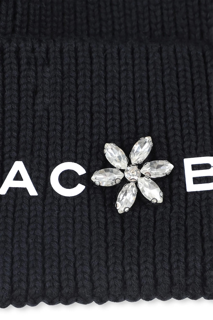 Djevojčice Pamučna kapa za djecu Marc Jacobs W60675 crna