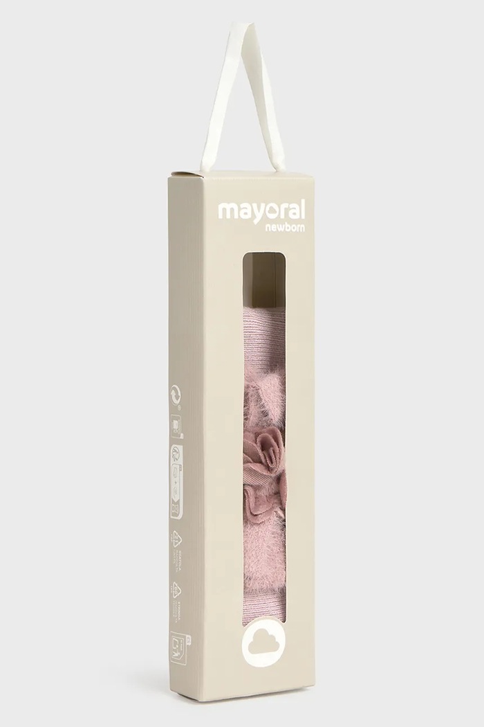 Дівчинка Дитяча пов'язка Mayoral Newborn 9939.2K.Newborn.9BYA рожевий
