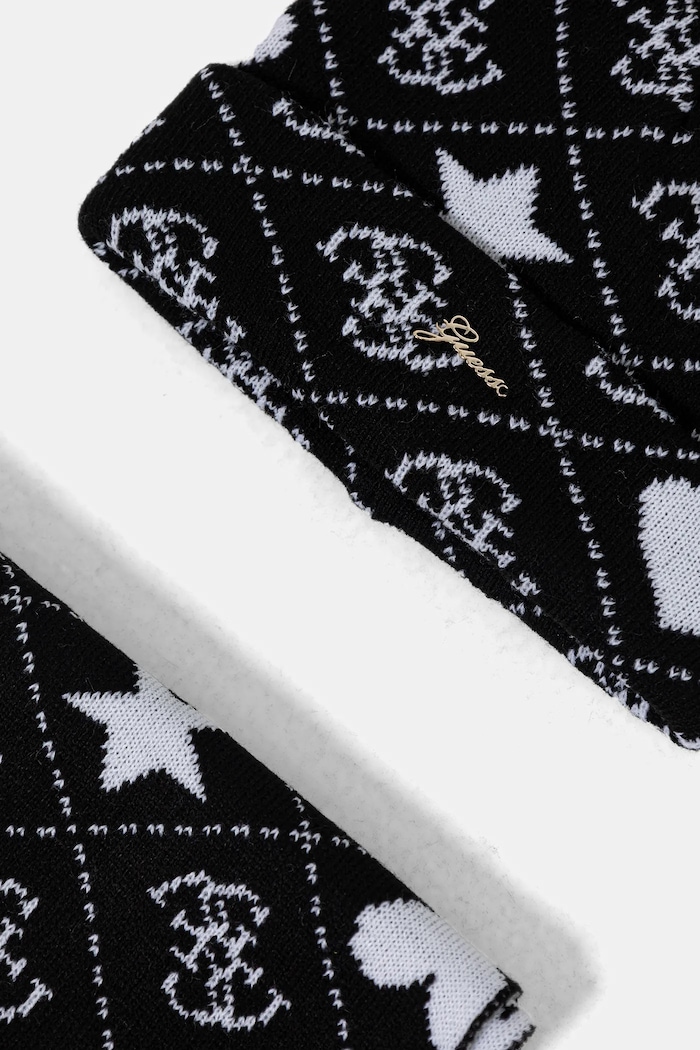 Detská čiapka a šál Guess 2-pak čierna J5BZ05.Z3H40.9BYA