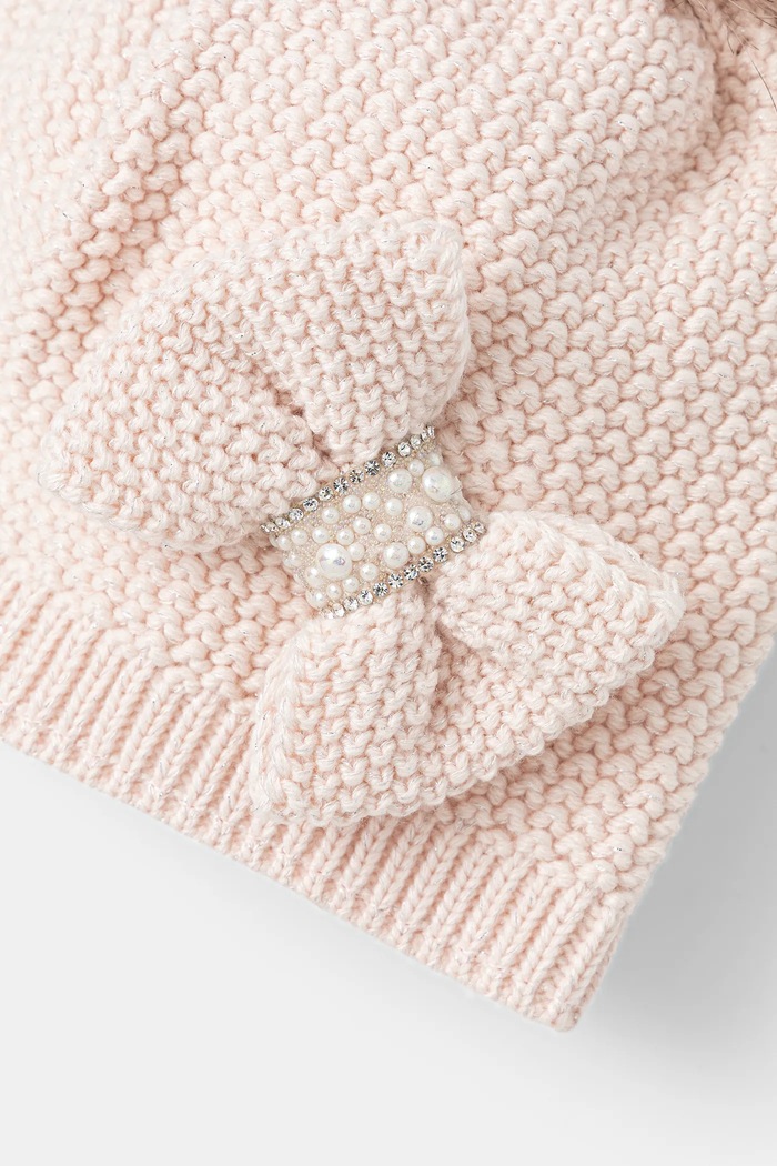 Детская шапка Jamiks PRUE II PRUE.II.Na.glo.JZI141.G розовый AW25