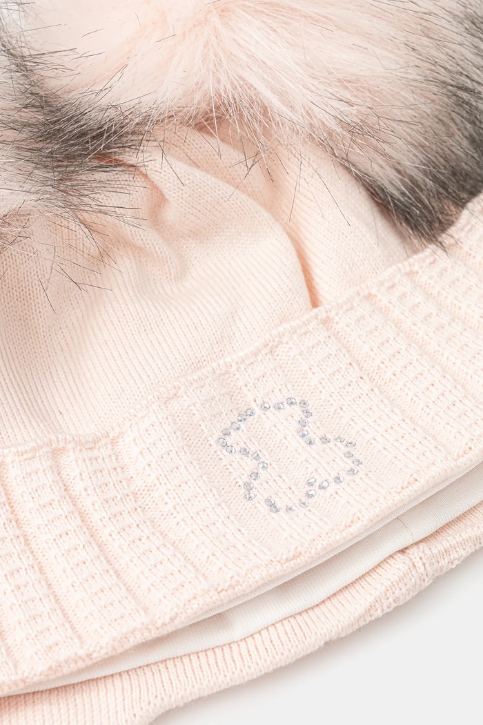 Dětská čepice Jamiks HANNAH IIA HANNAH.IIA.N.g.JZI174.G růžová AW25