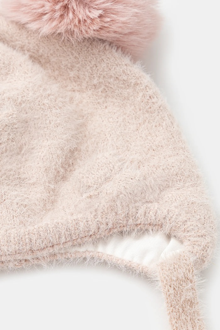 Dětská vlněná čepice Jamiks MERIDA IIA MERIDA.IIA.Nak.JZI014.G růžová AW25