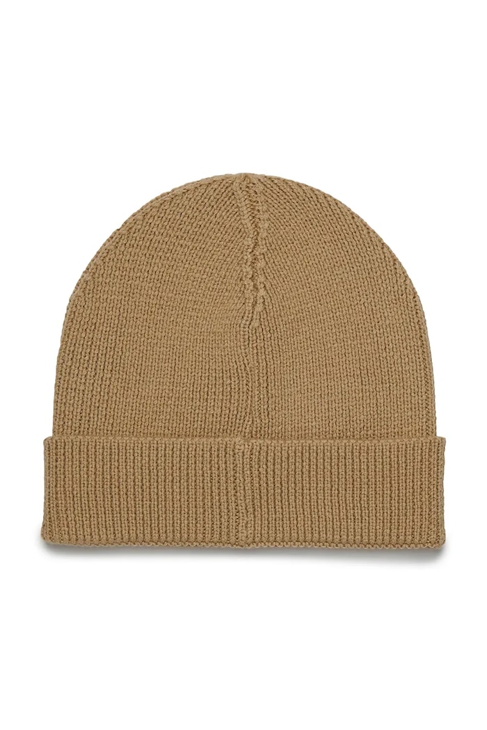 Diesel căciulă de lână pentru copii FKCODERFULLYC HAT J02392 bej AW25