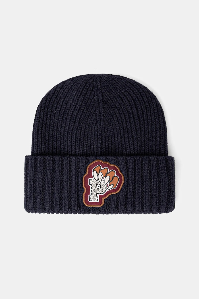 Detská čiapka Puma COMIC Mid Crown Beanie Jr stredne hrubá tmavomodrá 026558