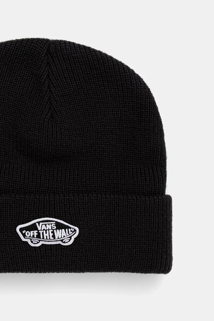 Detská čiapka Vans Vans Classic Cuff Beanie VN000Q1FBLK1 čierna AW25