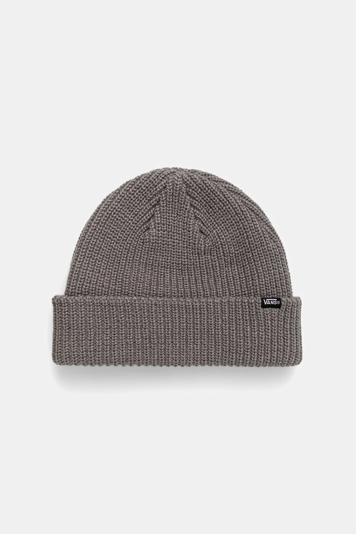 Dětská čepice Vans Core Basic Cuff Beanie šedá VN000Q1GHTG1