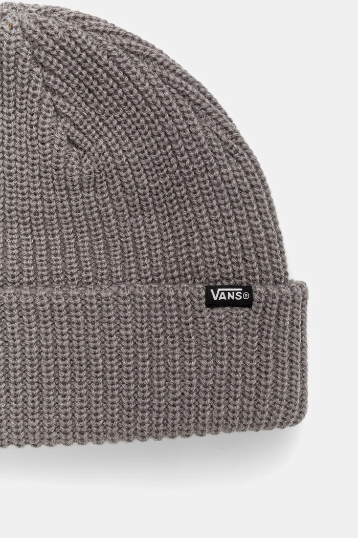 Dětská čepice Vans Core Basic Cuff Beanie VN000Q1GHTG1 šedá AW25