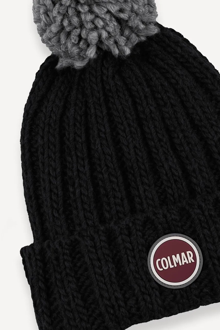 Băieți Colmar Căciulă de lână pentru copii BOX 5369N.3RZ negru