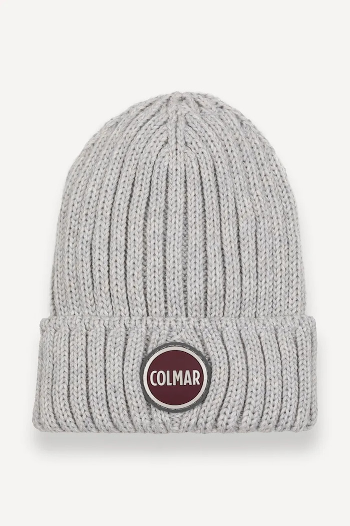 Детска шапка с вълна Colmar FILMAX щампа сив 5381N.2YB