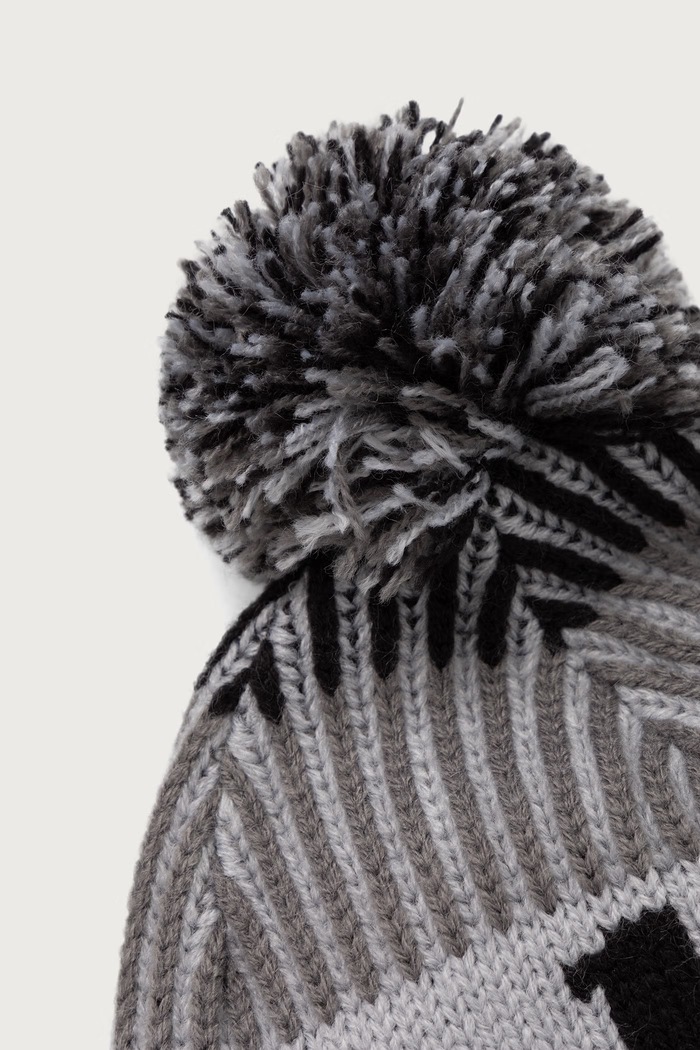 Columbia Czapka z pomponem dziecięca Youth Polar Powder 2137311 szary AW25